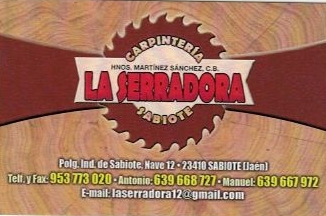 Carpintería La Serradora