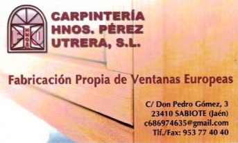 Carpintería Hnos. Pérez Utrera S.L